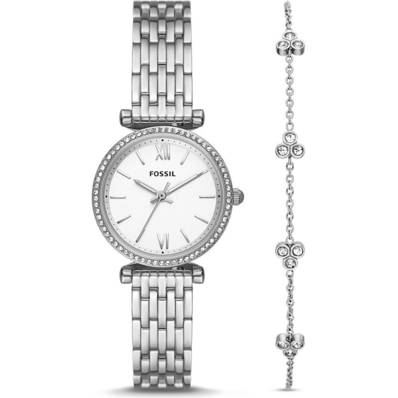 Fossil Carlie set + Bracelet Women's Watch (es5315set)