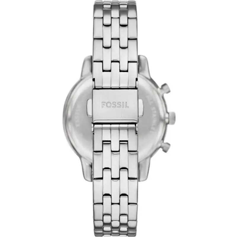Fossil Neutra Chronograph Crystal Accents Stainless Steel White Mother Of Pearl Dial Quartz ES5357 Women’s Watch - ES5357