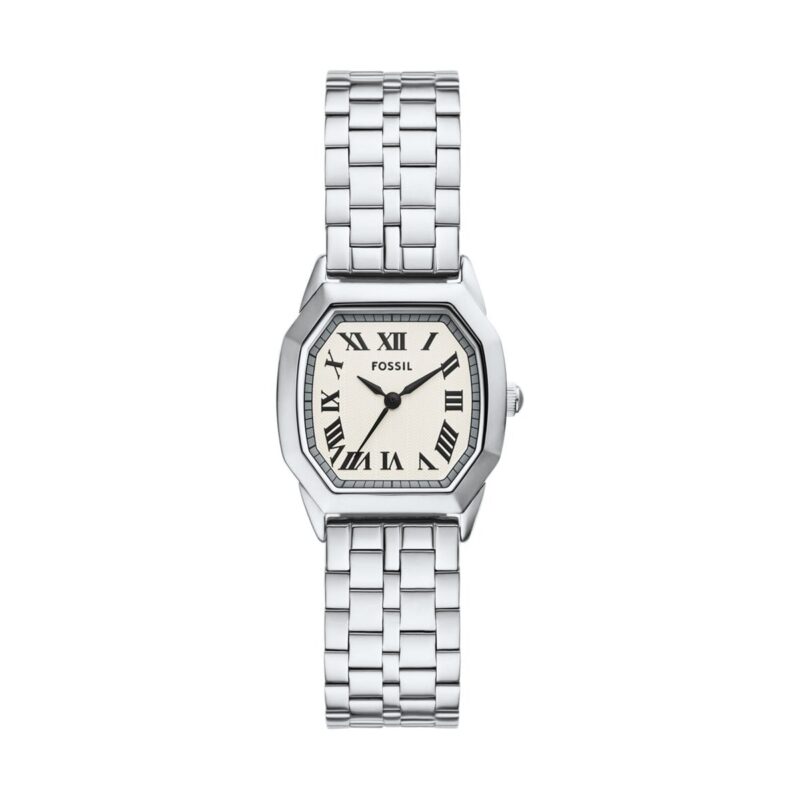 Fossil Harlow Stainless Steel Cream Dial Quartz ES5363 Women's Watch