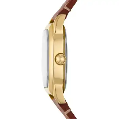 Fossil Harlow Leather Strap Beige Dial Quartz ES5364 Women’s Watch - ES5364