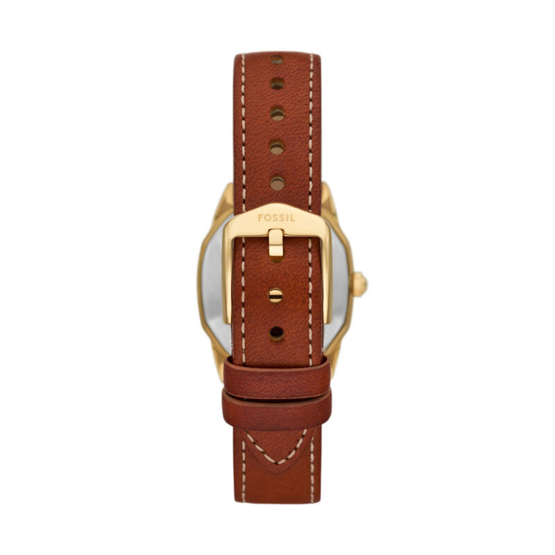 Fossil Harlow Leather Strap Beige Dial Quartz ES5364 Women’s Watch - ES5364