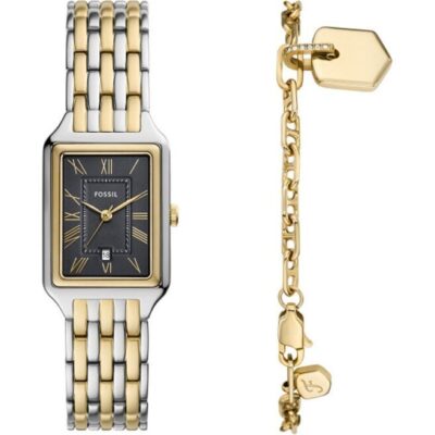 Fossil Raquel Special Pack + Bracelet (ES5376SET) Women's FASHION ACCESSORIES