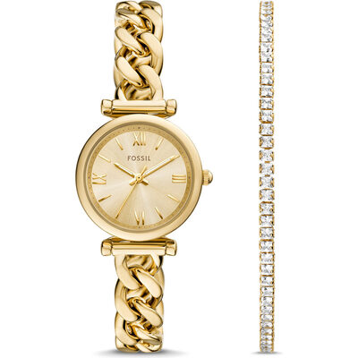 Fossil Carlie Special Pack + Bracelet (ES5387SET) Women's Watch