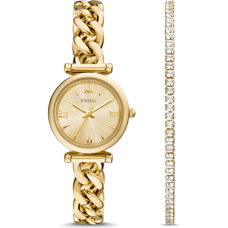 Fossil Carlie Special Pack + Bracelet (ES5387SET) Women's Watch