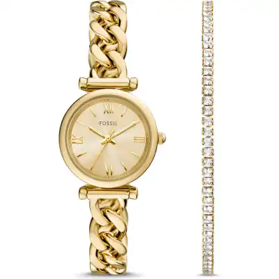 Fossil Carlie Special Pack + Bracelet (ES5387SET) Women's Watch