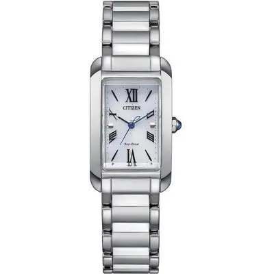 Citizen L Stainless Steel Silver Dial Eco-Drive EW5620-55A Women's Watch