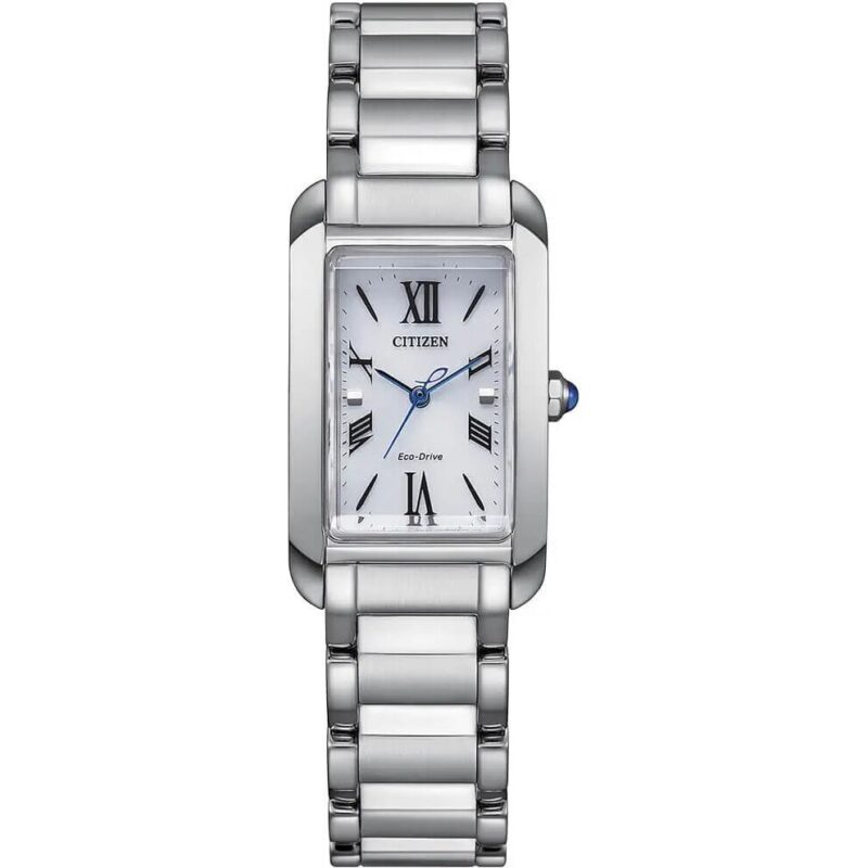 Citizen L Stainless Steel Silver Dial Eco-Drive EW5620-55A Women's Watch
