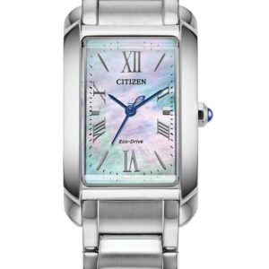 Citizen L Bianca Stainless Steel Mother Of Pearl Dial Eco-Drive EW5620-55N Women's Watch