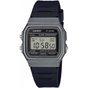 Casio Vintage F-91 Bio Resin Strap - Grey (F-91WM-1BDF) Men WATCHES