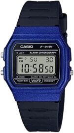 Casio Vintage F-91 Bio Resin Strap - Blue (F-91WM-2ADF) Men's Watch