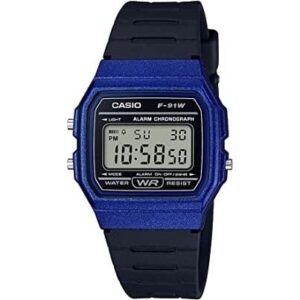 Casio Vintage F-91 Bio Resin Strap - Blue (F-91WM-2ADF) Men WATCHES