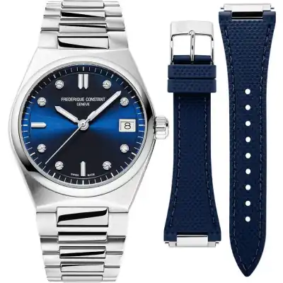 Frederique Constant Highlife Special Pack + Extra Strap (FC-240ND2NH26B) Women WATCHES