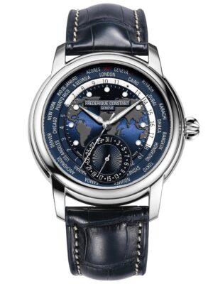 Frederique Constant Classic Worldtimer (FC-718NWM4H6) Men's Watch