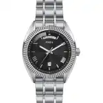 Fossil Campbell Stainless Steel Black Dial Quartz FS6139 Men's Watch