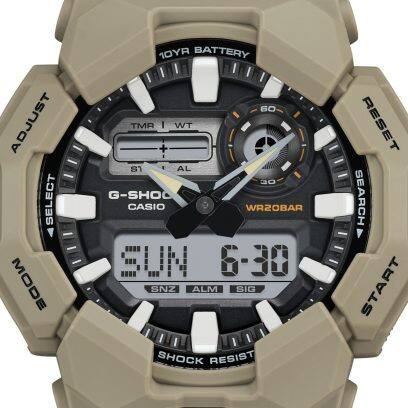 Casio G-shock new rugged basic digital 10-year battery (ga-010-5aer) Men's Watch - Image 5
