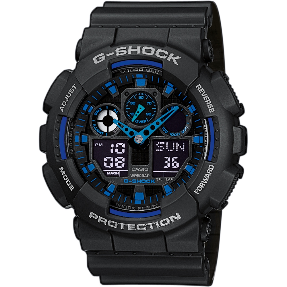 Casio G-shock Gs Basic (GA-100-1A2ER) Men's Watch