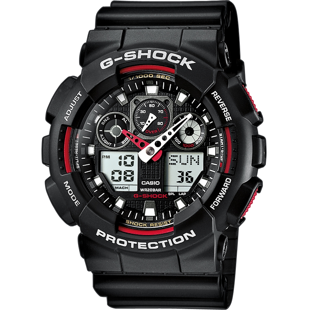 Casio G-shock Gs Basic (GA-100-1A4ER) Men's Watch