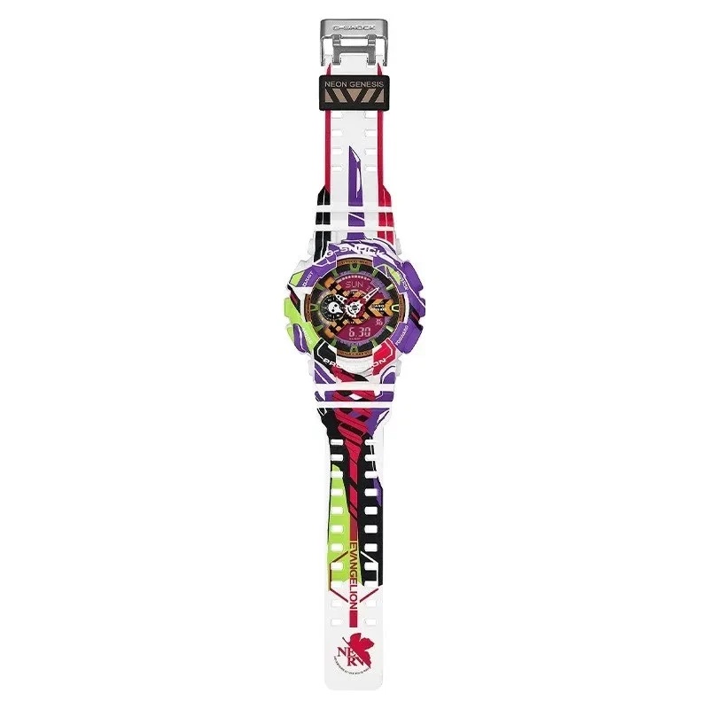 CASIO G-SHOCK GS-BASIC - 30th ANNIVERSARY EVANGELION - Limited Edt (GA-110EVA30-7AER)- Men's Watch 3 CASIO G-SHOCK GS-BASIC - 30th ANNIVERSARY EVANGELION - Limited Edt (GA-110EVA30-7AER)- Men's Watch - Image 3