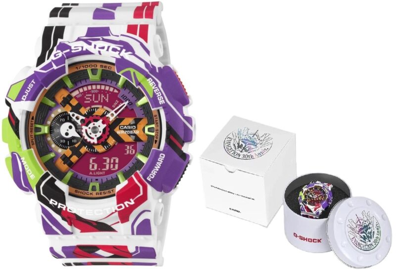 CASIO G-SHOCK GS-BASIC - 30th ANNIVERSARY EVANGELION - Limited Edt (GA-110EVA30-7AER)- Men's Watch