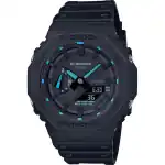 Casio G-shock Oak - Neon Blue Index (GA-2100-1A2ER) Men WATCHES