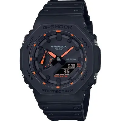 Casio G-shock Oak - Neon Orange Indexes (GA-2100-1A4ER) Men WATCHES