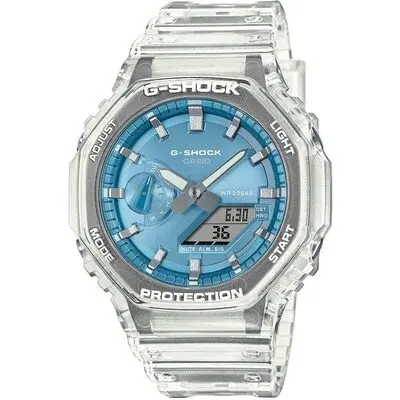 Casio G-shock Bright Metallic - Light Blue (GA-2100BM-7A2ER) Men WATCHES