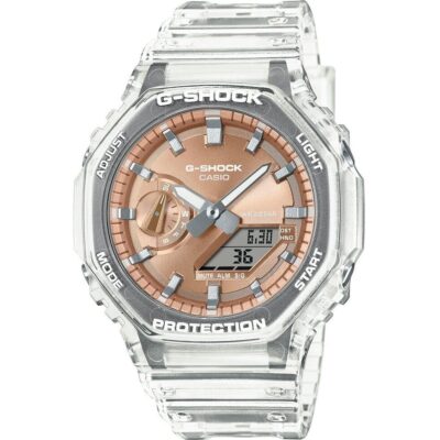 Casio G-shock Bright Metallic - Rose Gold (GA-2100BM-7A5ER) Men WATCHES