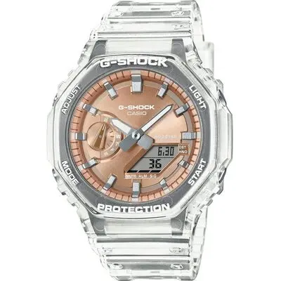 Casio G-shock Bright Metallic - Rose Gold (GA-2100BM-7A5ER) Men WATCHES