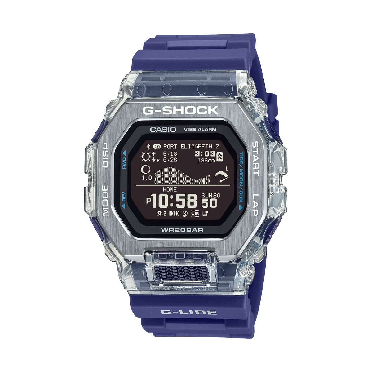 CASIO G-SHOCK G-LIDE (GBX-100S-2ER)- Men's Watch 1 Casio G-shock G-lide (GBX-100S-2ER) Men's Watch