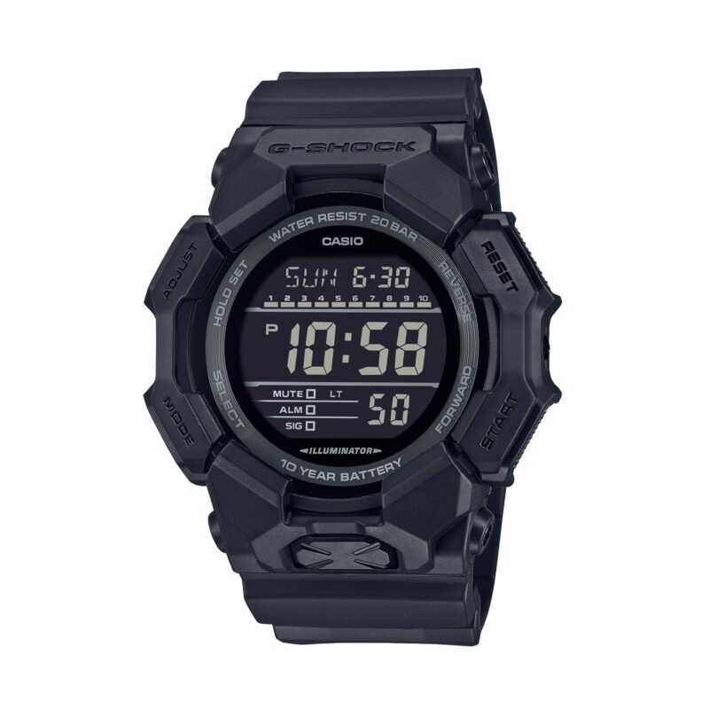 Casio G-shock Grand Digit - Black (GD-010-1A1ER) Men's Watch
