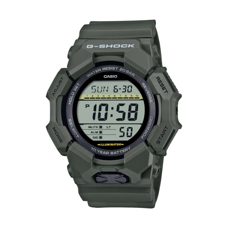Casio G-shock Grand Digit - Green (GD-010-3ER) Men's Watch