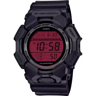 Casio G-shock Grand Digit - Black And Bold Series (GD-010BBR-1ER) Men WATCHES