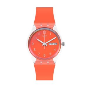 Swatch Red Away (GE722) Unisex Watch