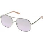 Guess Sunglasses Gf6081 Silver (GF6081 10Z 59 17 140) Women EYEWEAR