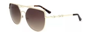 Guess Sunglasses Gf6082 Gold (GF6082 32F 61 17 145) Women's EYEWEAR