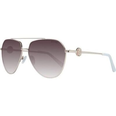 Guess Sunglasses Gf6140 Silver (GF6140 32F 62 14 140) Women EYEWEAR