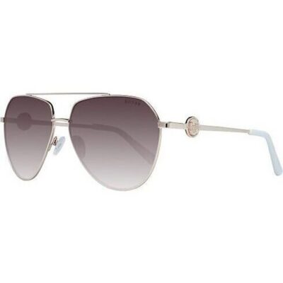 Guess Sunglasses Gf6140 Silver (GF6140 32F 62 14 140) Women EYEWEAR