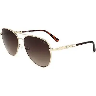 Guess Sunglasses Gf6143 Gold (GF6143 32F 59 16 140) Women EYEWEAR