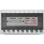 360 Anse Acciaio In 18 Misure (largh. Da 8mm A 255mm. Diam. 1.5mm. 20pz Cad.) 360 Stain Less Spring Bars In 18 Sizes (width From 8mm To 25mm. Diam. 1.5mm. 20pcs Per Size) (GJ003) Unisex WATCHES