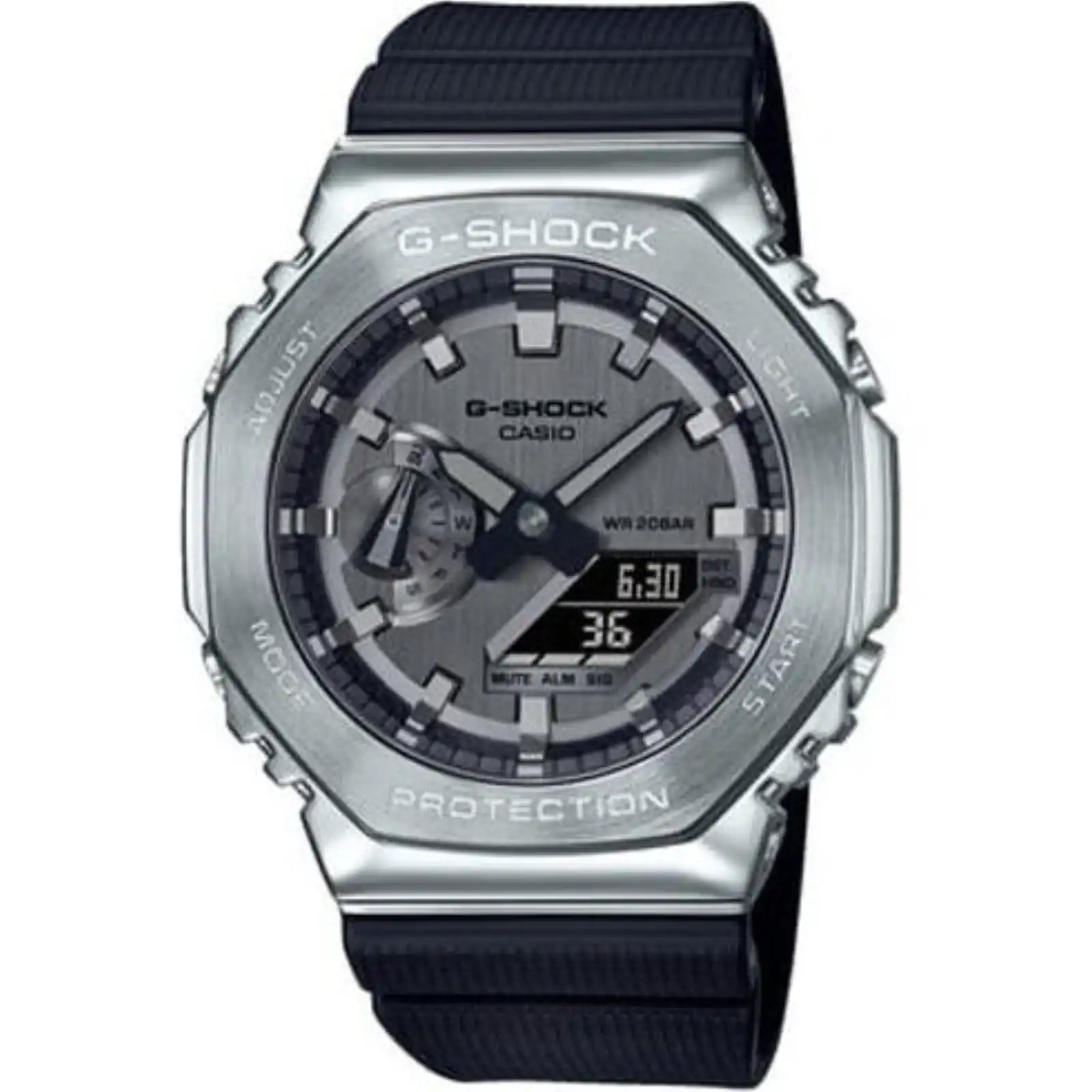 G-shock Oak Metal Covered - Steel (GM-2100-1AER) Men WATCHES G-shock Oak Metal Covered - Steel (GM-2100-1AER) Men WATCHES