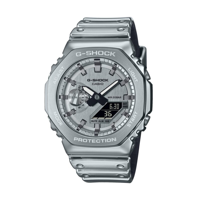Casio G-shock G-steel - Fine Metallic Series - Silver (GM-2100YM-8AER) Men's Watch