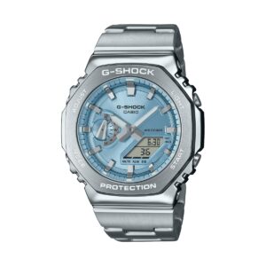 Casio G-shock oak g-steel - light blue (gm-2110d-2aer) Men's Watch