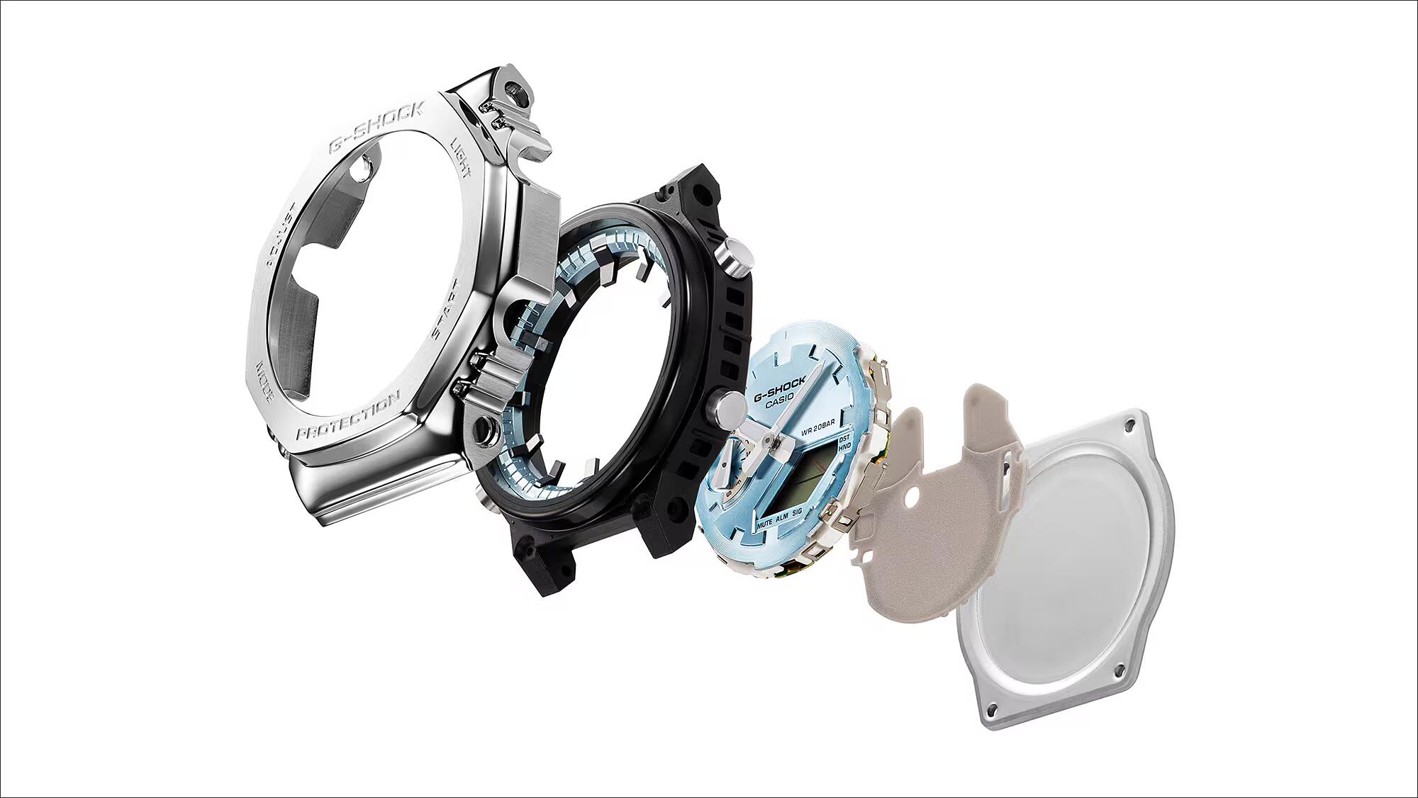 Casio G-shock oak g-steel lime green (gm-2110d-3aer) Men's Watch - Image 5