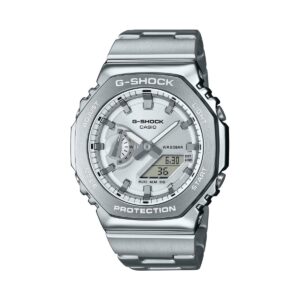 Casio G-shock oak g-steel classic silver (gm-2110d-7aer) Men's Watch