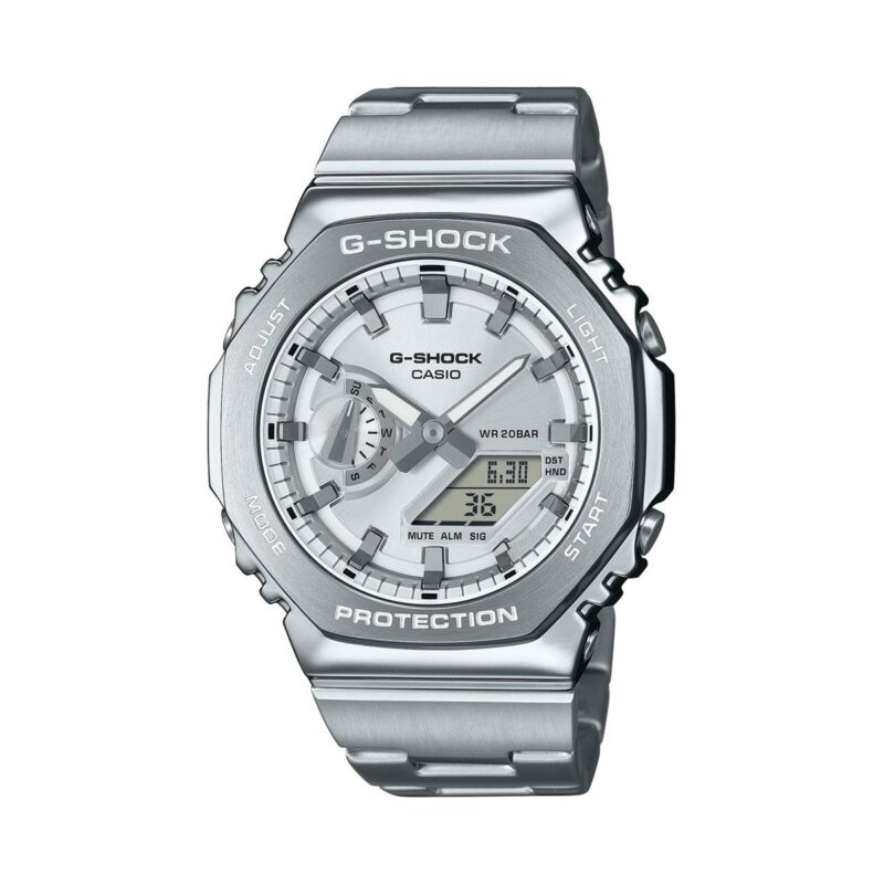 GM-2110D-7AER Casio G-shock oak g-steel classic silver (gm-2110d-7aer) Men's Watch