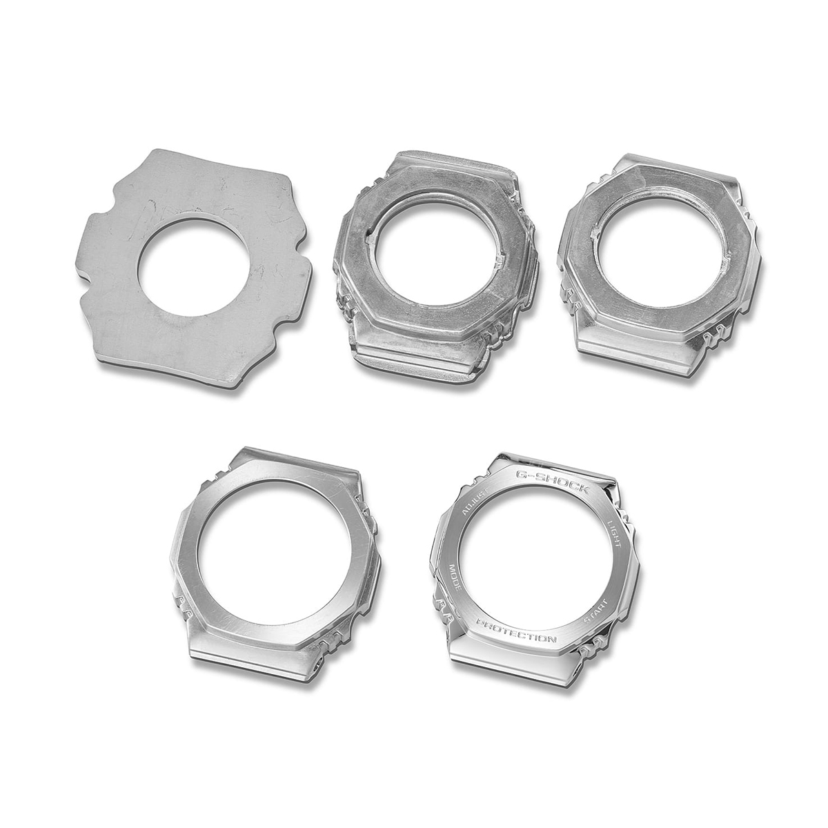 Casio G-shock the origin - fine metallic series - gold (gm-5600ymg-9er) Men's Watch - Image 4