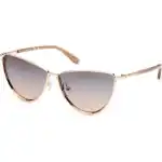 Guess Sunglasses By Marciano Gm0824 Gold (GM0824-3W 60-13-140) Women EYEWEAR