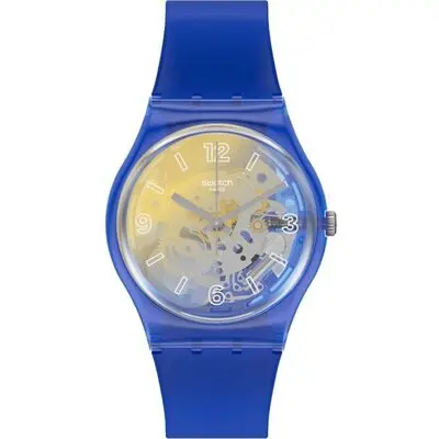 Swatch Yellow Disco Fever (GN278) Unisex WATCHES