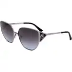 Guess Sunglasses Gu7875 Shiny Light Nickeltin (GU7875-10W 60-16-125) Women EYEWEAR