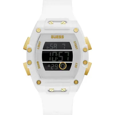 Guess Tonneau GW0340G1 Men's Watch Chronograph